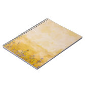 Yellow & Lavendel-Notebook Notizblock (Linke Seite)