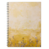 Yellow & Lavendel-Notebook Notizblock (Vorderseite)