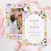 Yellow Lavender Spring Summer Garden Bloom Foto Save The Date