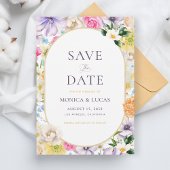 Yellow Lavender Spring Summer Garden Bloom Foto Save The Date