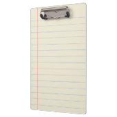 Yellow Legal Pad Zwischenablage Klemmbrett (Links)
