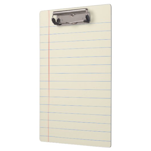 Yellow Legal Pad Zwischenablage Klemmbrett (Links)