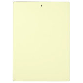 Yellow Legal Pad Zwischenablage Klemmbrett (Rückseite)