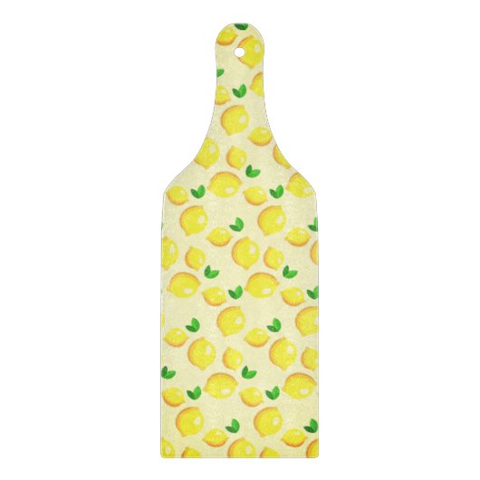 Yellow Lemon Cutting Board Schneidebrett (Vorderseite)