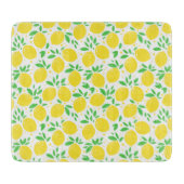 Yellow Lemon Cutting Board Schneidebrett (Vorderseite)