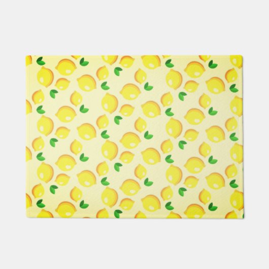 Yellow Lemon Doormat Fußmatte (Vorderseite)