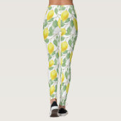 Yellow Lemon Leggings (Rückseite)