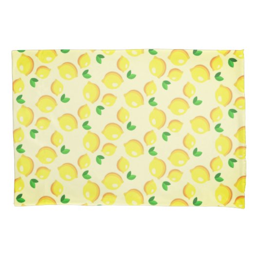Yellow Lemon Pillow Case Kissenbezug (Vorderseite)