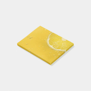 YELLOW LEMON POST-IT KLEBEZETTEL