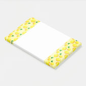Yellow Lemon Post it Notes Post-it Klebezettel (angewinkelt)