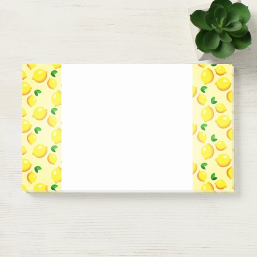 Yellow Lemon Post it Notes Post-it Klebezettel (Büro)