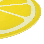 Yellow Lemon Slice Citrus Kitchen Cutting Board Schneidebrett (Ecke)