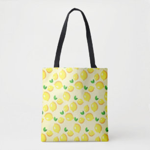 Yellow Lemon Tote Bag Tasche