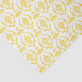 Yellow Lemon Wedding Seidenpapier (Detail)