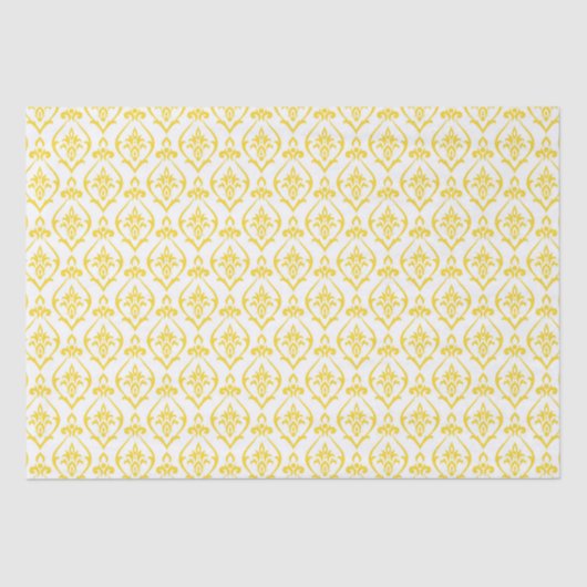 Yellow Lemon Wedding Seidenpapier (Vorderseite)