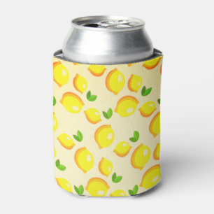 Yellow Lemons Can Cooler Lemonade Dosenkühler