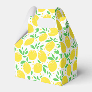 Yellow Lemons Fevor Box Geschenkschachtel