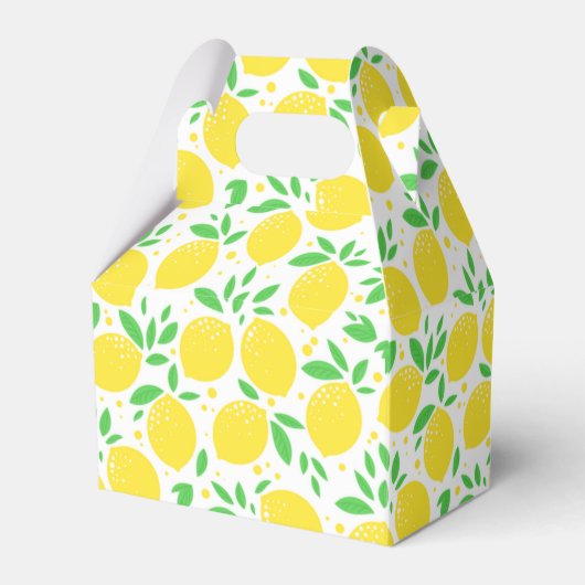 Yellow Lemons Fevor Box Geschenkschachtel (Vorderseite)