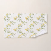 Yellow Lemons Fruit   Badhandtuch Set (Handtuch)