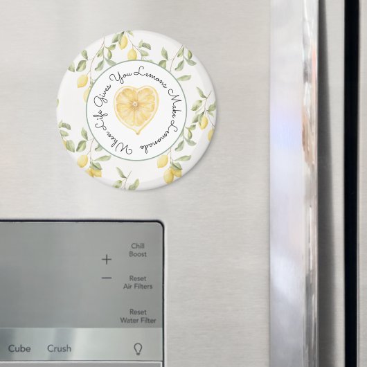 Yellow Lemons Fruit Lemonade Magnet (In Situ (Kühlschrank))