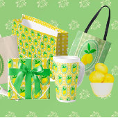 Yellow Lemons Kaffeetasse