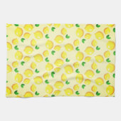 Yellow Lemons Küchentücher (Horizontal)