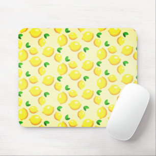 Yellow Lemons Mouse Pad Mousepad