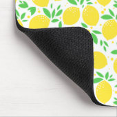 Yellow Lemons Mouse Pad Mousepad (Ecke)