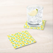 Yellow Lemons Paper Untersetzer (Vor Ort)