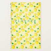 Yellow Lemons Planer - Maßgeschneidert (Vorderseite)