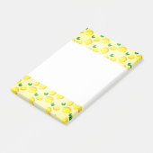 Yellow Lemons Post it Notes Post-it Klebezettel (angewinkelt)