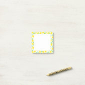 Yellow Lemons Post it Notes Post-it Klebezettel (Auf Schreibtisch)