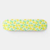 Yellow Lemons Skateboard - Frische Gestaltung - Ob (Horizontal)