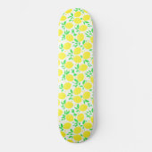 Yellow Lemons Skateboard - Frische Gestaltung - Ob (Vorderseite)