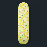 Yellow Lemons Skateboard-Geschenk Skateboard<br><div class="desc">Fresh Yellow Lemons Skateboard</div>