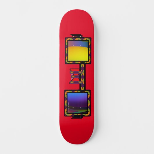 Yellow Lens Skateboard (Vorderseite)