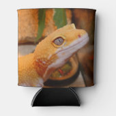 Yellow Leopard Gecko Dosenkühler (Vorderseite)