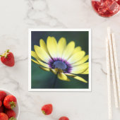 Yellow Lila Center Paper Napkin Serviette (Beispiel)