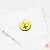 Yellow Lilie Stickers (Umschlag)