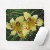 Yellow Lilies Mousepad (Mit Mouse)