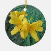 Yellow Lilies Ornament (Vorne)