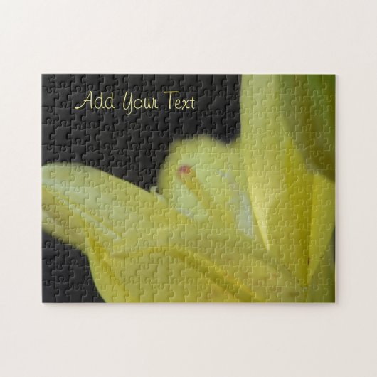 Yellow Lily by Shirley Taylor Puzzle (Horizontal)