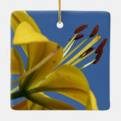 Yellow Lily Ornament (Rückseite)