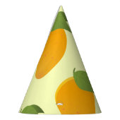 Yellow Mango Tropical Obstliebhaber Karibik Partyhütchen (Links)