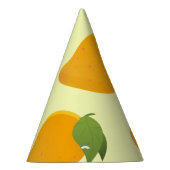 Yellow Mango Tropical Obstliebhaber Karibik Partyhütchen (Rechts)
