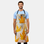 YELLOW MAPLE-BLÄTTER SCHÜRZE (Getragen)