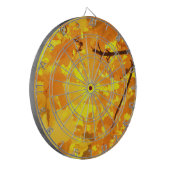 Yellow Maple Dart Board Dartscheibe (Vorderseite Links)