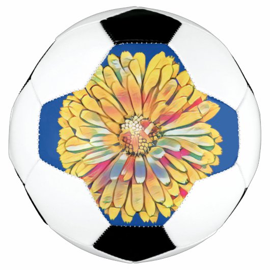 Yellow Marigold Blume Dart Board Ping Pong Paddle Fußball (Vorderseite)