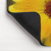 Yellow Marigold Macro Mousepad (Ecke)