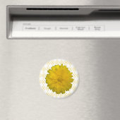 Yellow Marigold Magnet (In Situ (Geschirrspüler))